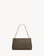YSL Calypso Large in Grained Lambskin - Image 6